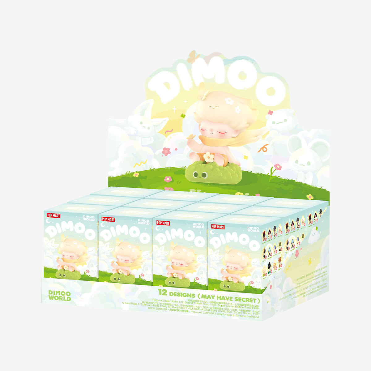 POP MART DIMOO By Your Side Series Figures - 1 blind box (1 piece)