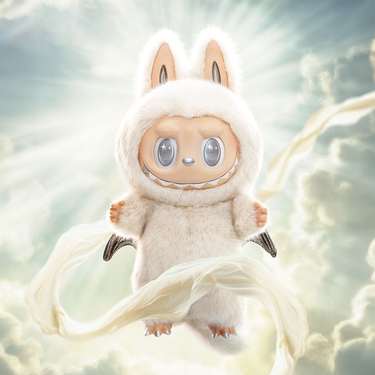 POP MART The Monsters - Labubu Angel in the Clouds - Vinyl Face Doll