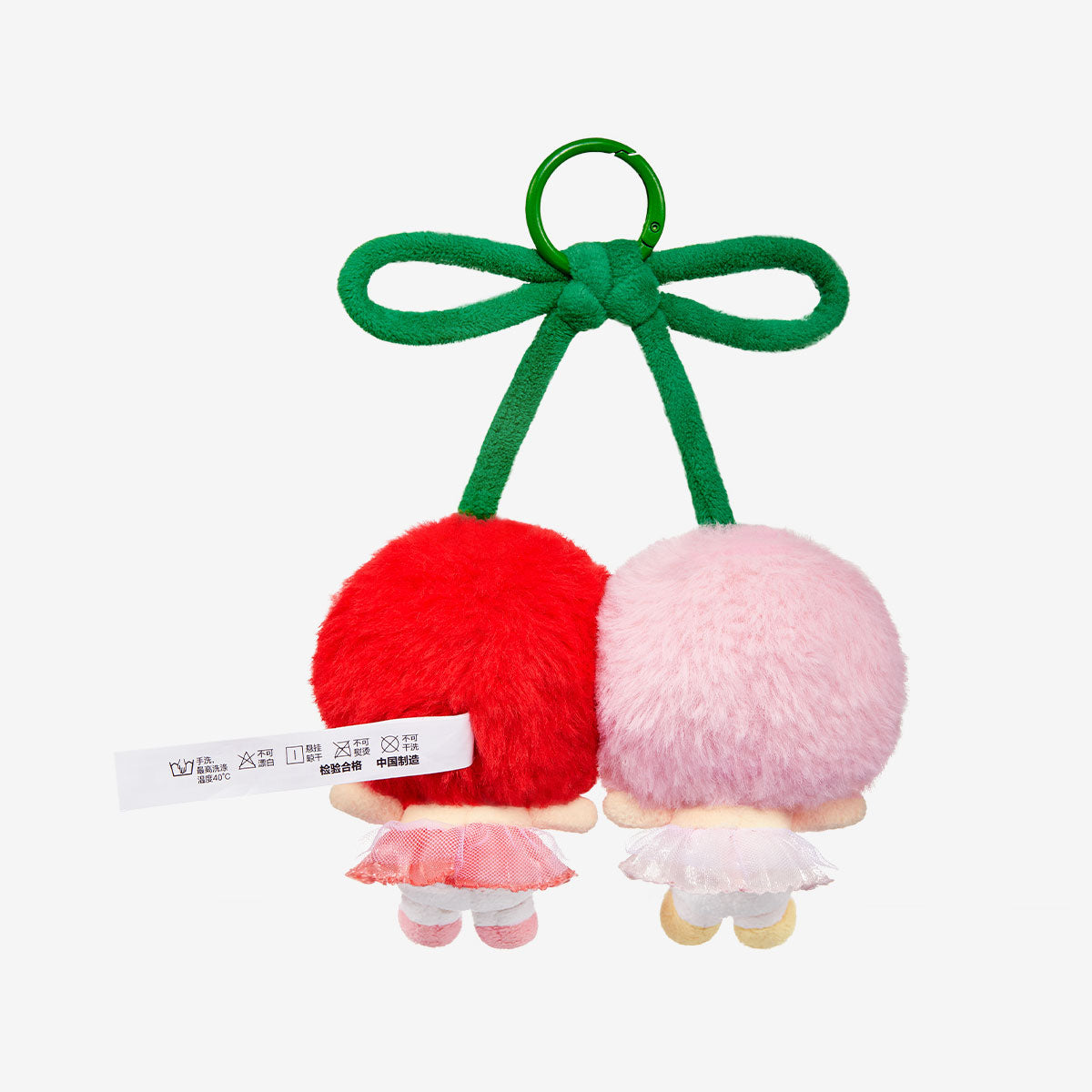 POP MART CRYBABY Crying For Love Series-Vinyl Plush Hanging Card (Love You Cherry Much) (1 piece)