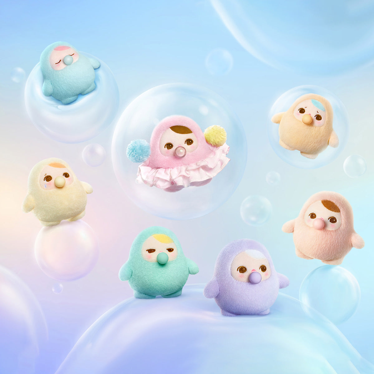 PUCKY BEANIE BUBBLE UP ぬいぐるみ【アソートボックス】 PUCKY BEANIE BUBBLE UP ぬいぐるみ【アソートボックス】