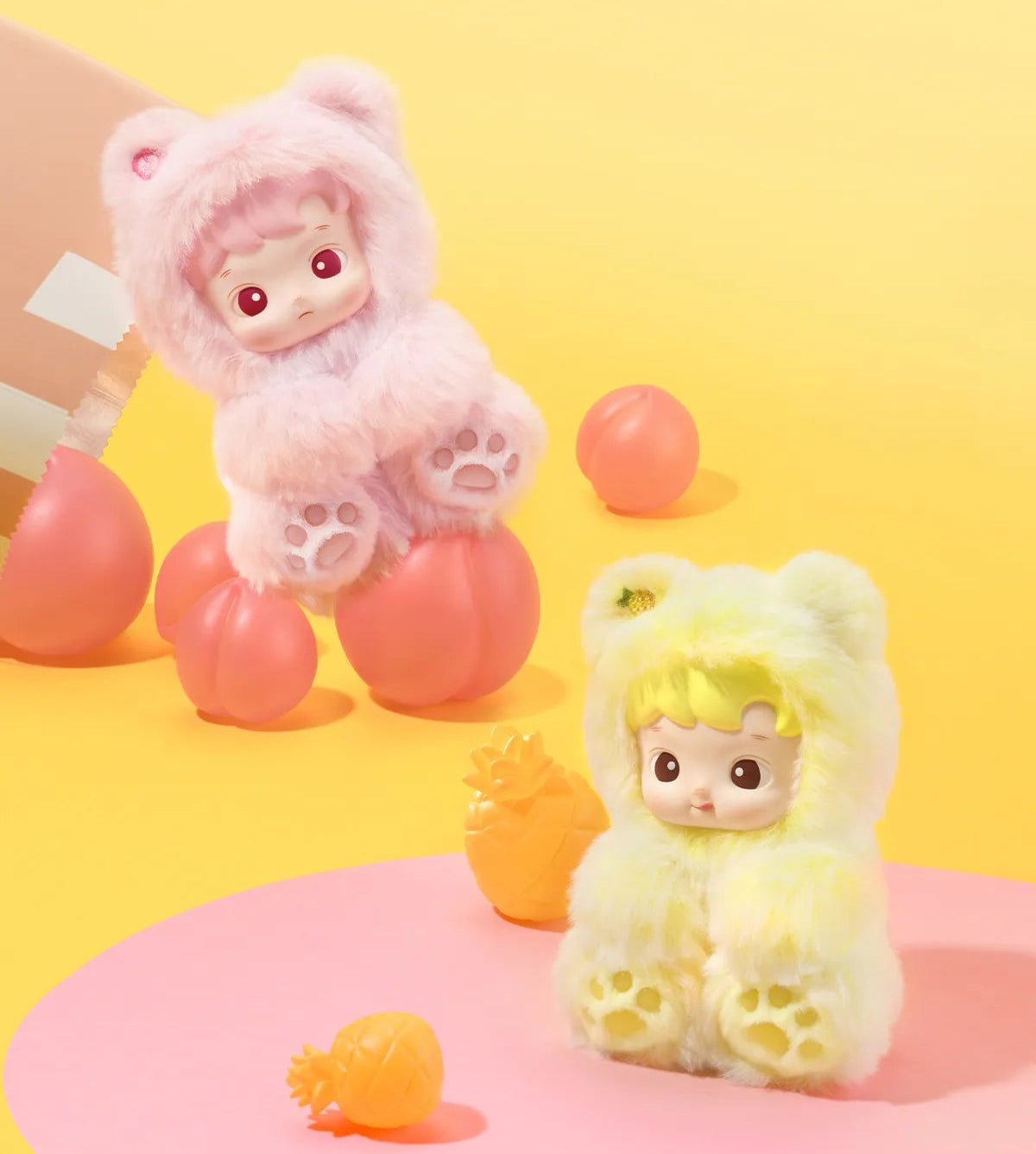 POP MART HACIPUPU Gummy Bear Series - Vinyl Plush - 1 Blind Box (1 piece)