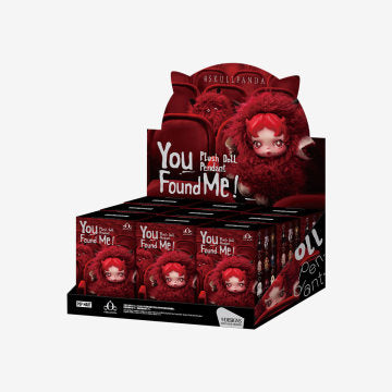 POP MART SKULLPANDA You Found Me! Series Plush Keychain - Blind Box (1 piece)