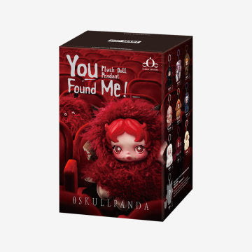 POP MART SKULLPANDA You Found Me! Series Plush Keychain - Blind Box (1 piece)