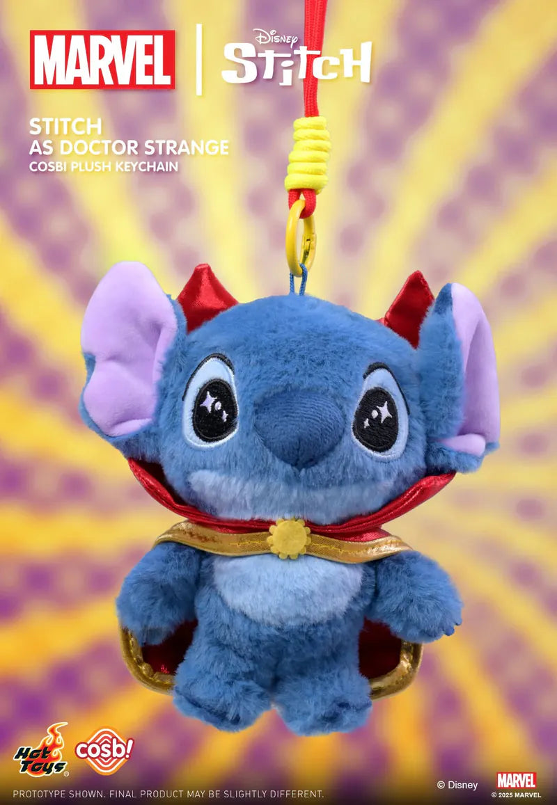 Hot Toys Marvel Stitch Cosbi Plush Keychain Collection - Blind box (1 piece)