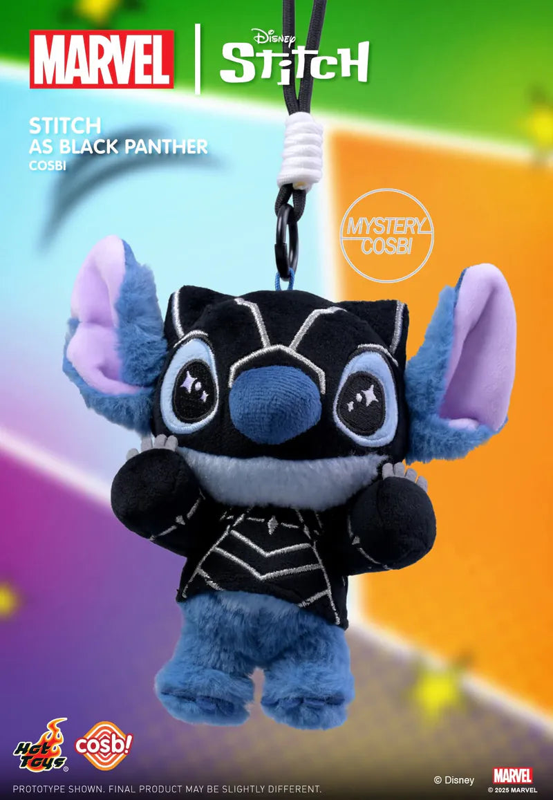 Hot Toys Marvel Stitch Cosbi Plush Keychain Collection - Blind box (1 piece)