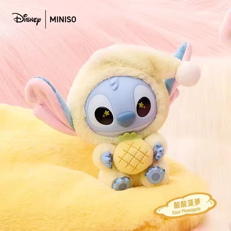 MINISO STITCH Eat Something Before Sleep Keychain - Blind Box (1 piece)