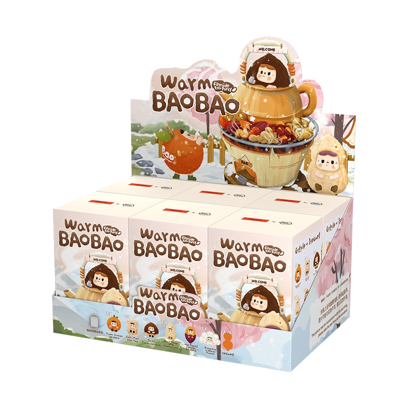 HEYONE Warm BAOBAO Fireside Tea Party Plush - Blind Box (1 piece)