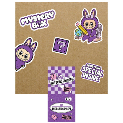 Labubu School Essentials Blind Box + 1 SURPRISE AUTHENTIC LABUBU BLIND BOX