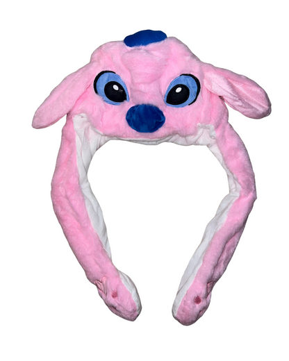 Stitch Moving Ears Air Pumping Plush Hat
