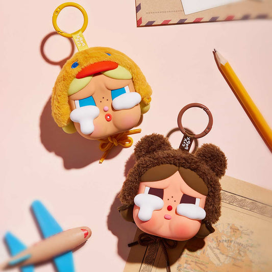 POP MART CRYBABY Crying Again Series 1 box Hanging Earphone Case (1 piece)
