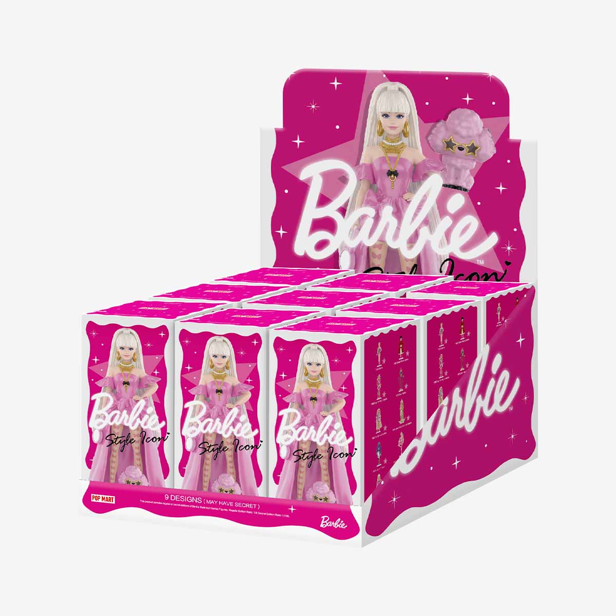 POP MART Barbie Style Icon Series Figures Figures - 1 blind box (1 piece)
