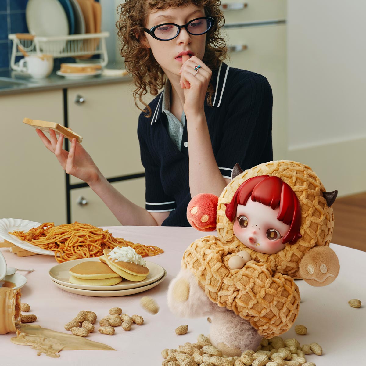 POP MART SKULLPANDA You Found Me! Series Plush Keychain - Blind