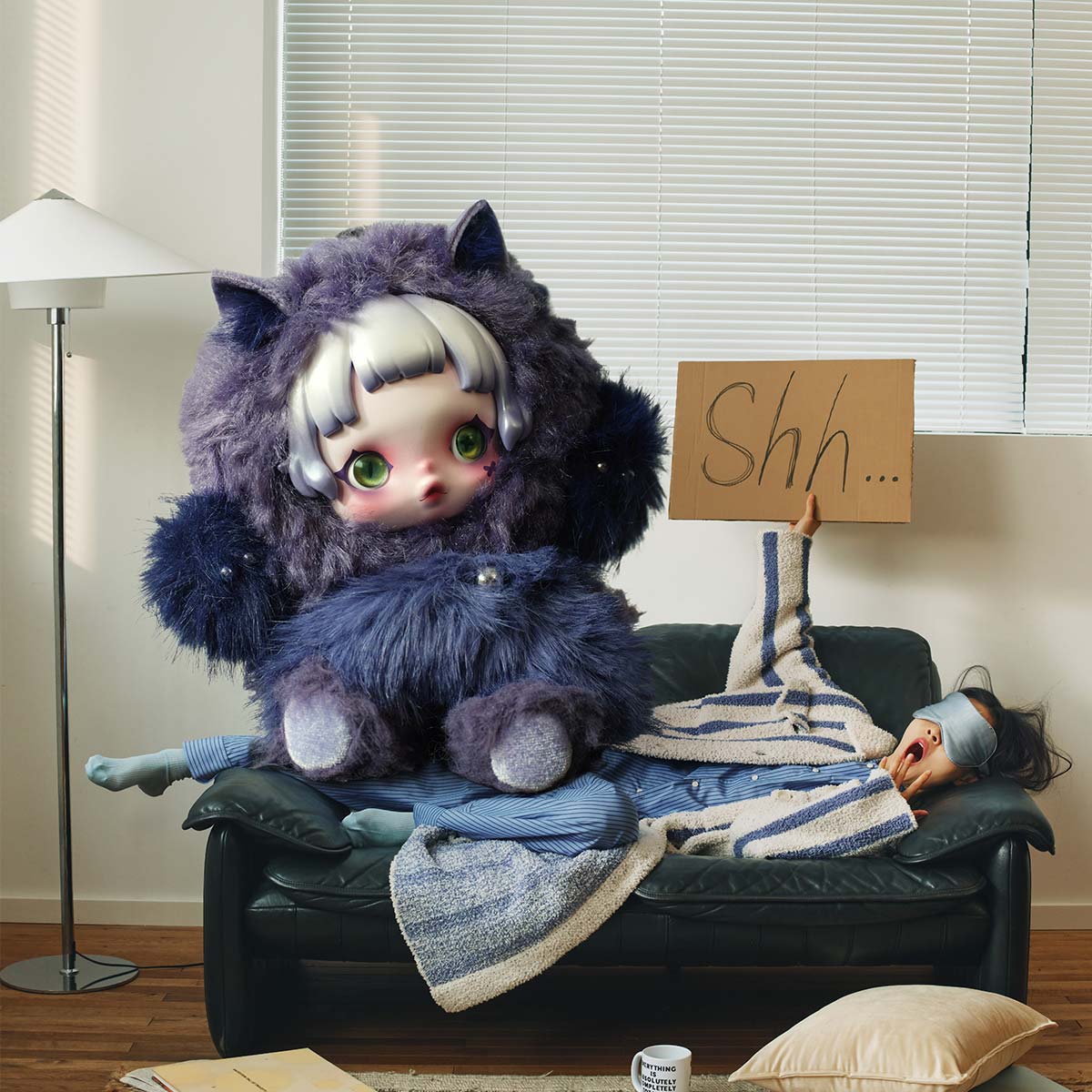 POP MART SKULLPANDA You Found Me! Series Plush Keychain - Blind