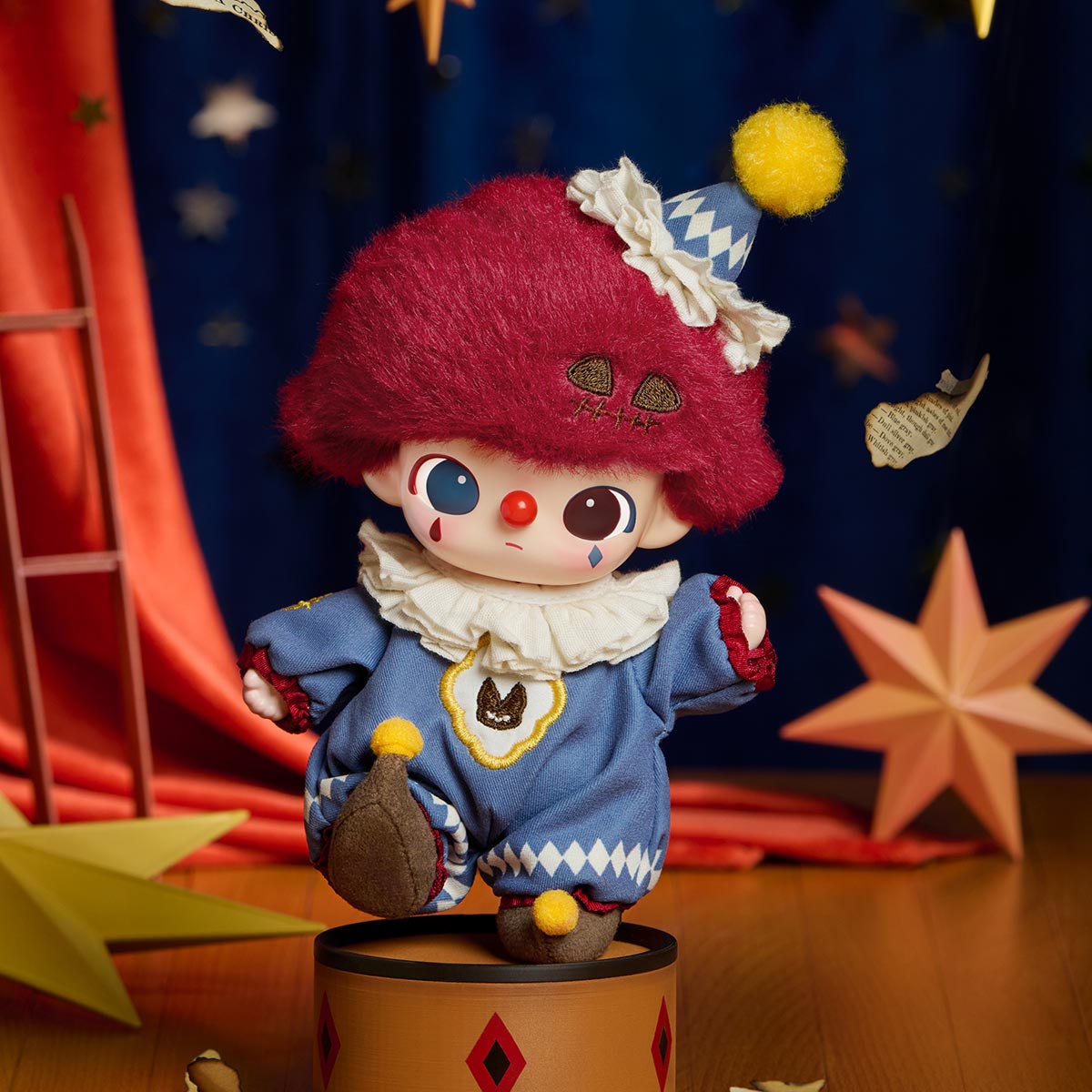 POP MART WHY SO SERIOUS Series-Vinyl Plush Pendant Blind Box ( 1 piece )