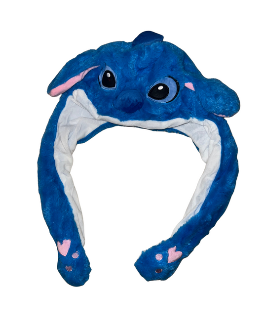 Stitch Moving Ears Air Pumping Plush Hat
