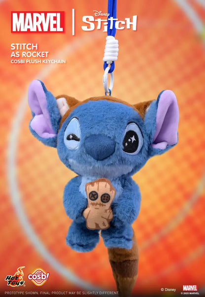 Hot Toys Marvel Stitch Cosbi Plush Keychain Collection - Blind box (1 piece)