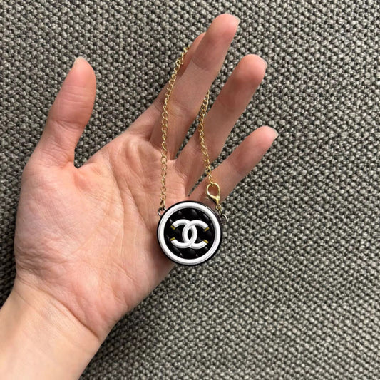 Round Black Chanel Bag