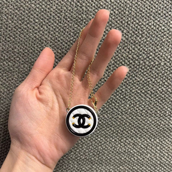 Round White Chanel Bag