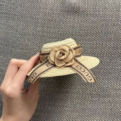 Beige Gucci Hat
