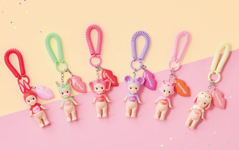 Sonny Angel Kiss Kiss Keychain - 1 blind box (1 piece)