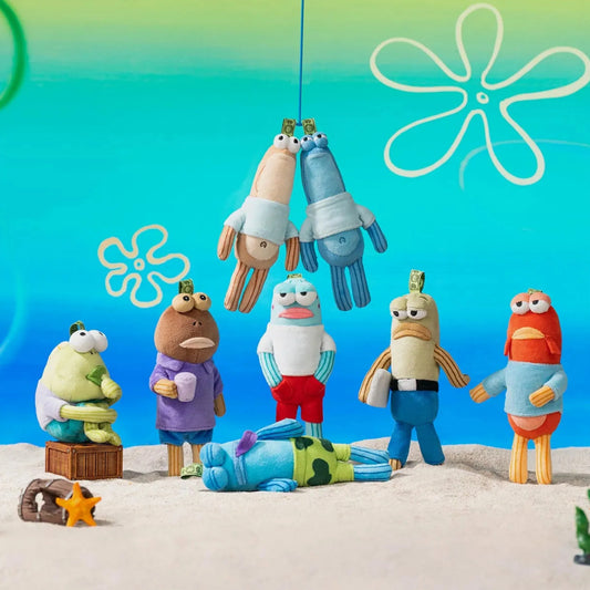 POP MART SPONGEBOB SQUAREPANTS Bikini Bottom Buddies Whimsical Plush - Blind Box (1 piece)